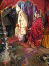 Indian Bengali marriage groom and Bride