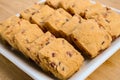 Fruit biscuits Royalty Free Stock Photo