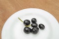 Indian Blue Berry In A Plate