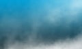 indian blue fog or smoke color isolated background for effect