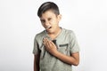 indian kids having pain in the chest due to heart attack