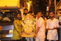 Indian boys with ganpati lord and vasrjan