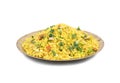 Indian Breakfast Dish Poha Royalty Free Stock Photo