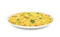 Indian Breakfast Dish Poha Royalty Free Stock Photo