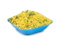 Indian Breakfast Dish Poha Royalty Free Stock Photo