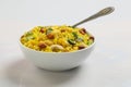 indian breakfast dish poha Royalty Free Stock Photo