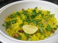 Indian breakfast Or Maharashtrian breakfast - Poha