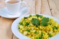 Indian breakfast Poha