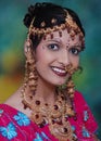 Indian bridal jewelry Royalty Free Stock Photo