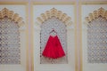 Indian bridal wedding lehnga dress Royalty Free Stock Photo