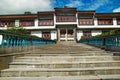 Indian buddhistic monastery Royalty Free Stock Photo
