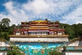 Indian buddhistic monastery Royalty Free Stock Photo