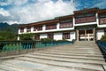 Indian buddhistic monastery Royalty Free Stock Photo