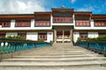 Indian buddhistic monastery Royalty Free Stock Photo