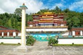 Indian buddhistic monastery Royalty Free Stock Photo