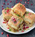 Indian burger snack kutchi dabeli