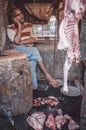 Indian butcher