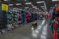 Indian buyers checking out various sports goods on sale at Decathlon store of Uluberia, Howrah