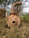 Indian centrifugal pump side view