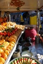 Indian Chaat stalls on Rajasthan.