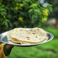 Indian chapati flatbread