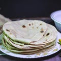 Indian chapati flatbread