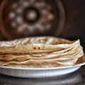 Indian chapati flatbread