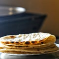 Indian chapati flatbread