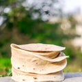 Indian chapati flatbread