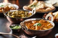 Indian chicken tikka masala curry in balti dish Royalty Free Stock Photo