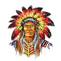 Indian Chief Cartoon