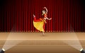 Indian Classical Dancer Royalty Free Stock Photo