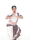 Indian classical female dancer