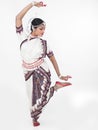 Indian classical female dancer