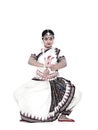 Indian classical female dancer