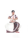 Indian classical female dancer