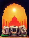 Indian classical music Royalty Free Stock Photo