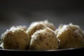 Indian Coconut sweet dish on a plate