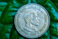 INDIAN COIN 5 RUPEES JAWAHAR LAL NEHRU