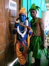 Indian,College, festival, like Lord krisna, vection