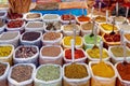 Indian colorful spices Royalty Free Stock Photo