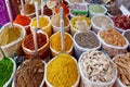 Indian colorful spices Royalty Free Stock Photo