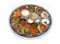 Indian Complete Desi Food Platter for Lunch and Dinner