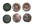 Indian Counter Marked Copper Coins of Bhopal Princely State