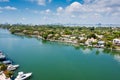 Indian Creek Canal in Miami Beach