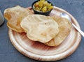 Indian bread and spices