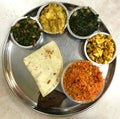 Indian cuisine Thali of Fijian variety