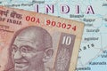 Indian currency Royalty Free Stock Photo