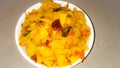 Indian curries special - special potato curry Royalty Free Stock Photo