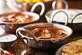 Indian curry in balti dish, lamb tikka masala Royalty Free Stock Photo